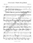 "Christ Lay in Death's Strong Bands" Easter & Communion Soprano Solo - PDF Sheet Music